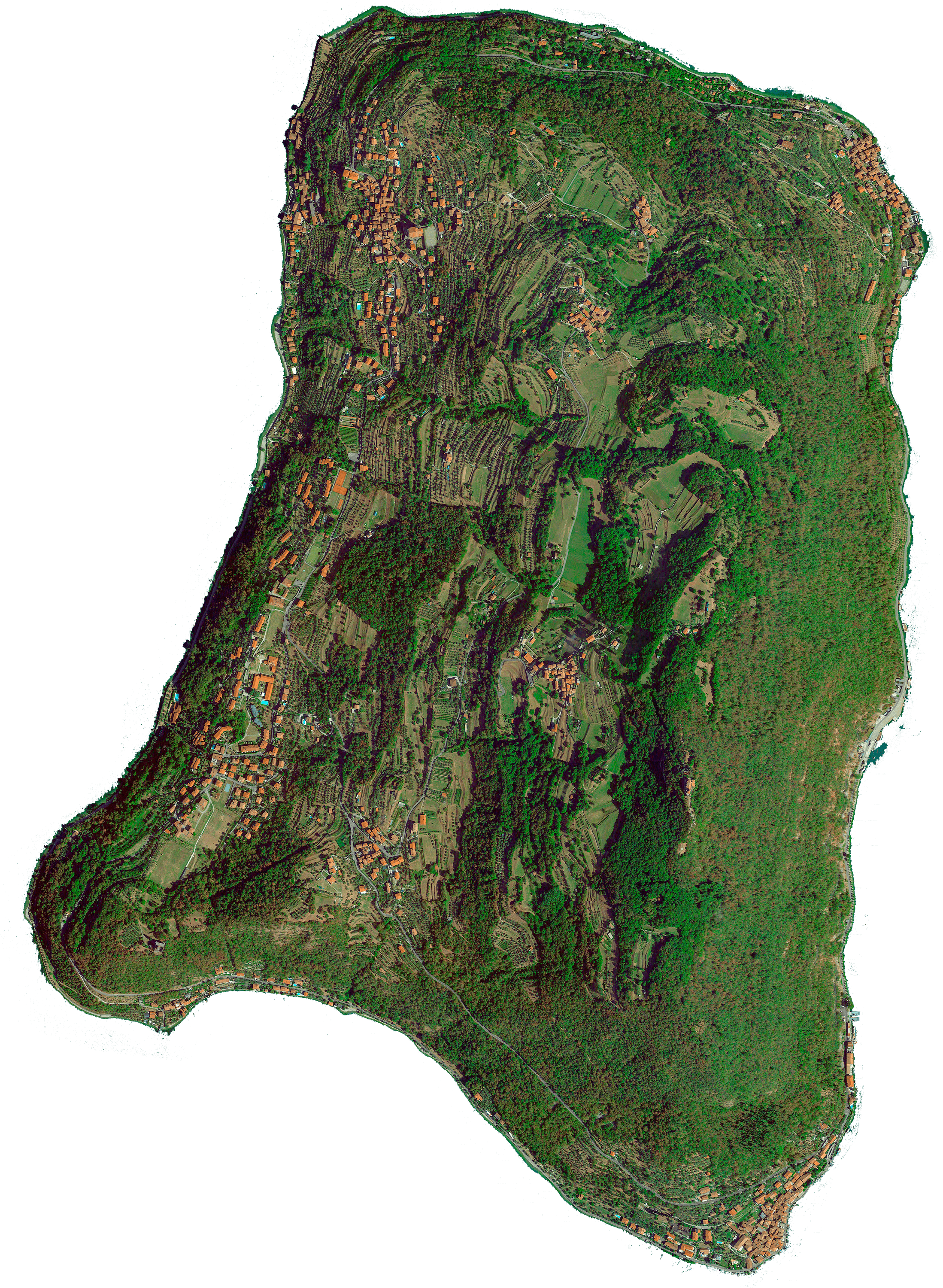 Monte Isola, mappa completa